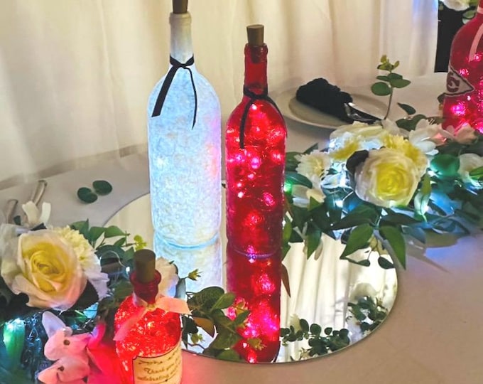 LOW-COST Wedding Entire Lighted Decor package | Approximately 75 or Fewer Guests | Photo Exchange Required Deposit Refunded | Personalized