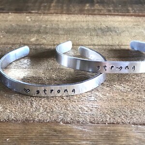 Heart Strong Cuff Bracelet