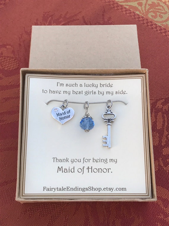 sentimental gift from maid of honor to bride