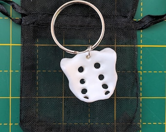 Anatomically Correct Sacrum Bone Keychain | Medical Student Gift