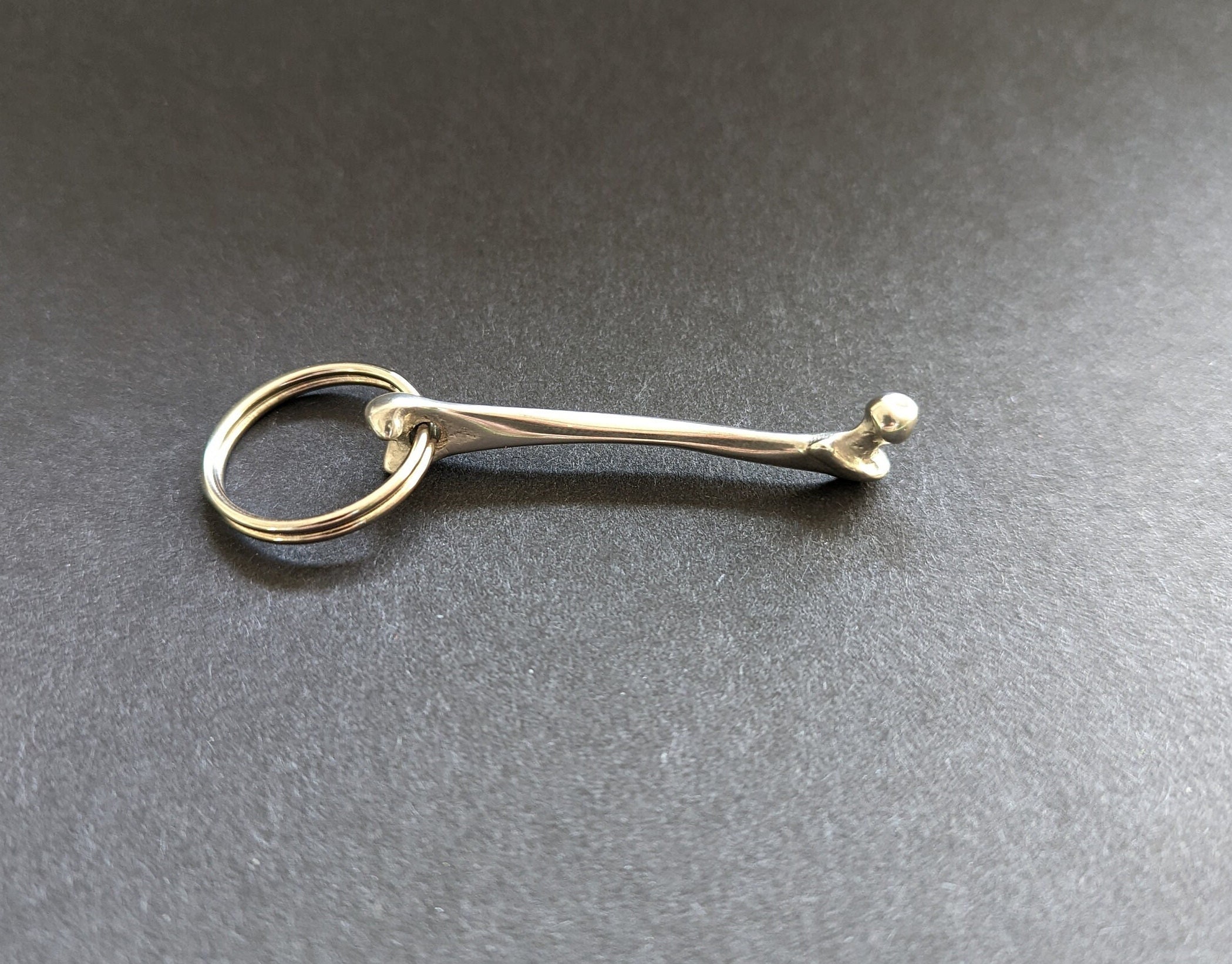 Tibia and Femur Ring in Pewter, Bone Ring, Medical Jewelry