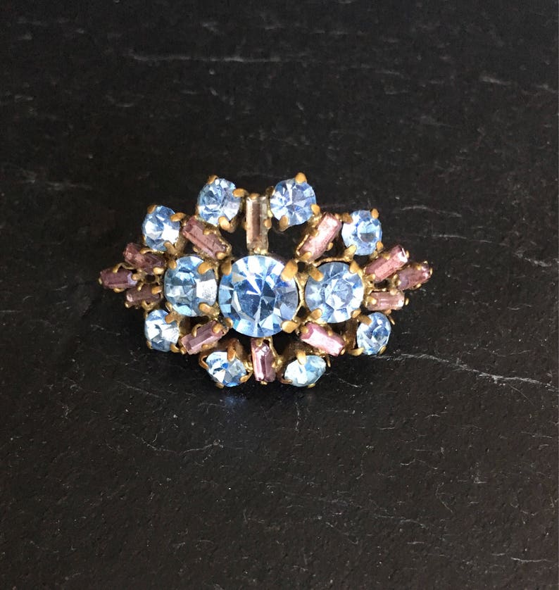 costume jewelry brooches rhinestone