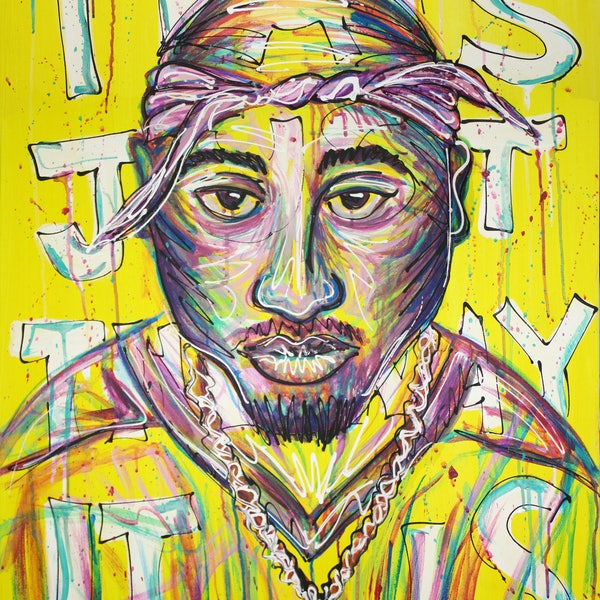 Tupac Print