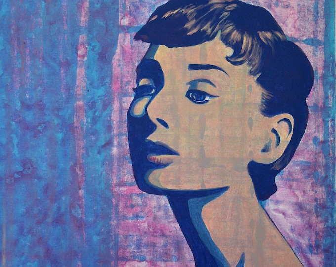 Image de l'article à la une: Portrait d'Audrey Hepburn