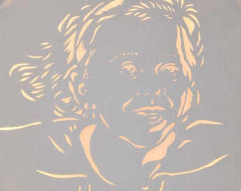 led cut canvas art