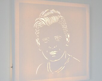 led cut canvas art