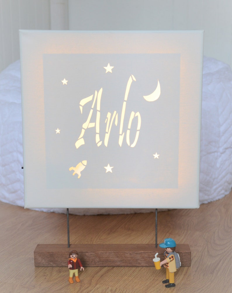 Plaque Néon LED Personnalisée Avec Prénom - Déco Murale Chambre Adolescent - Alimentation USB - Cadeau