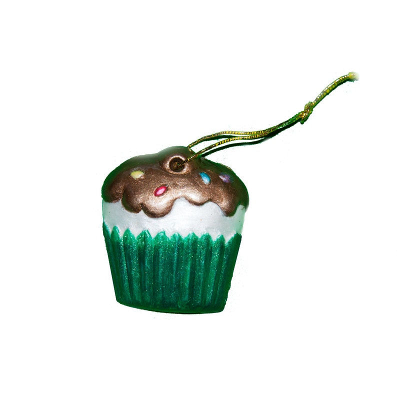 Cupcake Christmas Tree Ornament Cupcake Christmas Tree Ornament