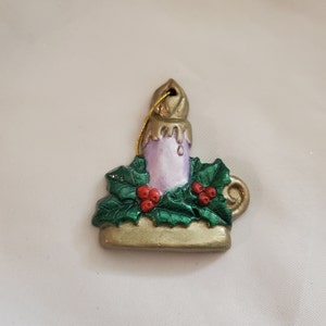 An old-fashioned Christmas candle Tree ornament.