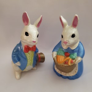 Mr.and Mrs. Easter bunny