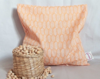 Cherry Stone Pillow "Peach" - Reusable / Microwaveable / Heat Pack / Ice Pack / Heating Pad / Wheat bag  / Hot water bottle / Warmer