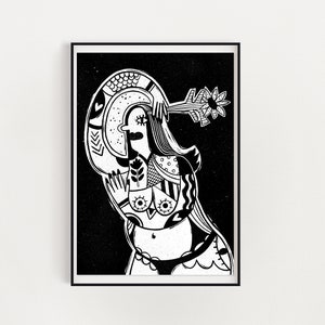Digital download femme fatale print