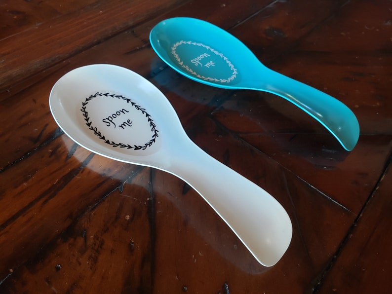 Spoon Me Spoon Rest / Holder Kitchen Decor Various Colors Etsy
