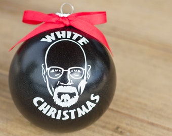 Breaking Bad Christmas Ornament ~ 4" Walter White Christmas