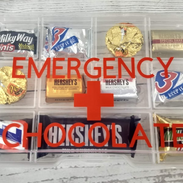 Emergency Chocolate Kit | Makes a Great Gift for Teachers Neighbors or Friends