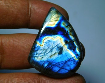57x39x8 MM AM 2596 Spectrolite Labradorite Cabochon Labradorite Spectrolite Jewelry Rare Flash Natural Spectrolite Labradorite Gemstone