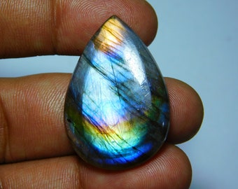 57x39x8 MM AM 2596 Spectrolite Labradorite Cabochon Labradorite Spectrolite Jewelry Rare Flash Natural Spectrolite Labradorite Gemstone