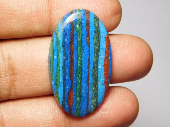 29X21 Rainbow Calsilica Gemstone,Rainbow Calsilica Cabochons,Rainbow Calsilica loose Gemstone 14Cts. MM Christmas sell 50/% off