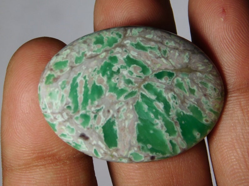AAA Quality Variscite Gemstone,Variscite Cabochons,Variscite Loose stone,Variscite semi precious 42Cts. 39X28 MM