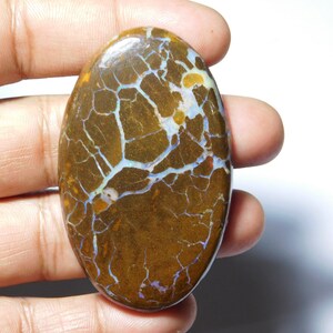 Natuurlijke Boulder Opal Gemstone Prachtige Boulder Opal Cabochon Gemstone Uitstekende Kwaliteit Boulder Opal Losse steen 189Cts.(65X39)mm