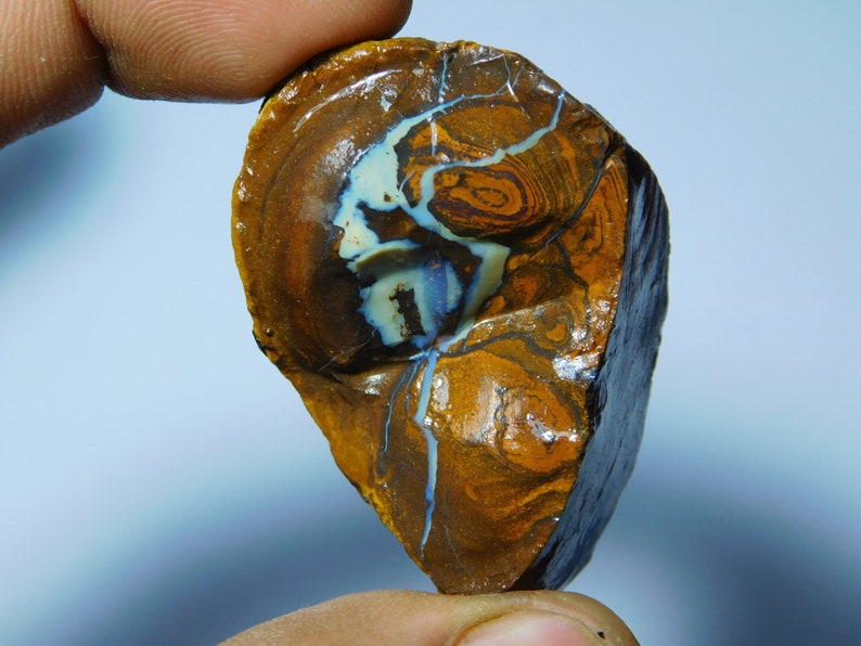 Natural Boulder Opal Gemstone Gorgeous Boulder Opal Cabochon Gemstone Excellent Quality Boulder Opal Loose stone 224Cts.