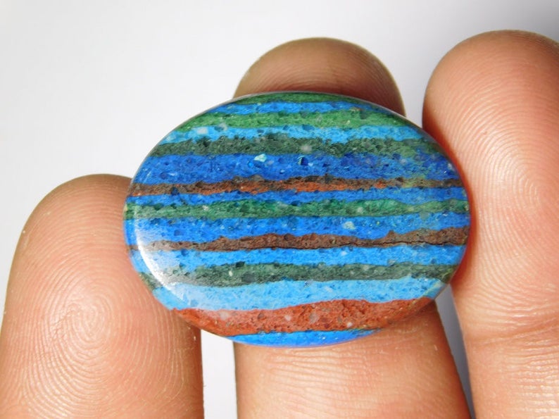 29X21 Rainbow Calsilica Gemstone,Rainbow Calsilica Cabochons,Rainbow Calsilica loose Gemstone 14Cts. MM Christmas sell 50/% off