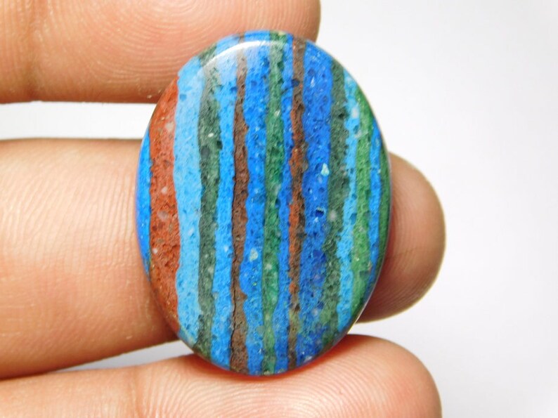29X21 Rainbow Calsilica Gemstone,Rainbow Calsilica Cabochons,Rainbow Calsilica loose Gemstone 14Cts. MM Christmas sell 50/% off