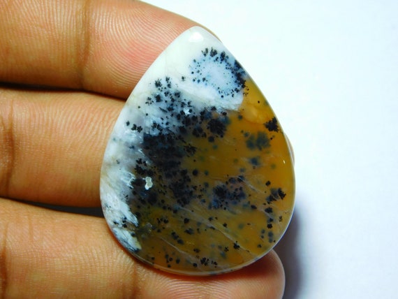 Dendritic Moss Agate Cabochons Top Quality Dendritic Moss Agate Gemstone Natural Dendritic Moss Agate Loose Semi Precious 44cts.41x32mm Etsy Ireland