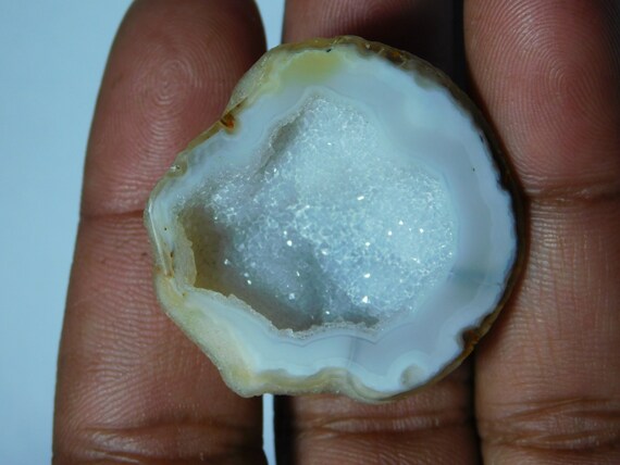 mm 40X32 Natural Agate Slice Cabochons Amazing Quality Agate Slice Gemstone Top Grade Hand Polished Agate Slice Loose Stone 70Cts.