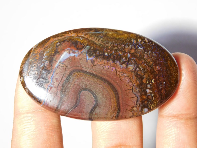 mm 65X38 100/% Natural Border Opal Gemstone Gorgeous Border Opal Cabochon Gemstone Excellent Quality Border Opal Loose stone 143Cts.