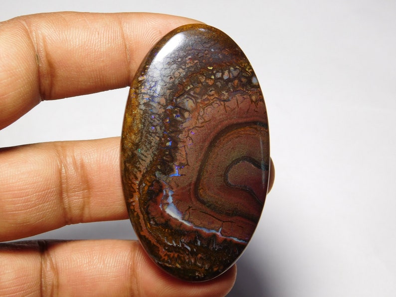 mm 65X38 100/% Natural Border Opal Gemstone Gorgeous Border Opal Cabochon Gemstone Excellent Quality Border Opal Loose stone 143Cts.
