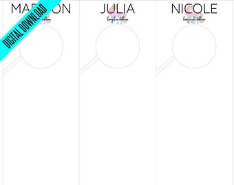 Printable LLR Unicorn Rack Style Dividers | Clothes, Clothing, Closet, Garment | Includes All Styles | Leggings Labels Card