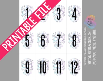 Printable Reverse &amp; Forward Numbers 1-100 Facebook Live - Etsy