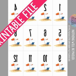printable mirror image reverse backwards numbers 1 180 etsy australia