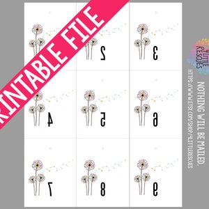 printable mirror image reverse backwards numbers 1 180 etsy