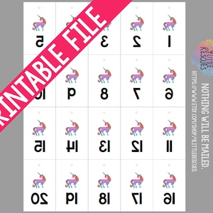 Printable Llr Paparazzi Unicorn Facebook Live Sale Reverse Etsy