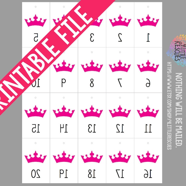 Paparazzi Numbers - Etsy