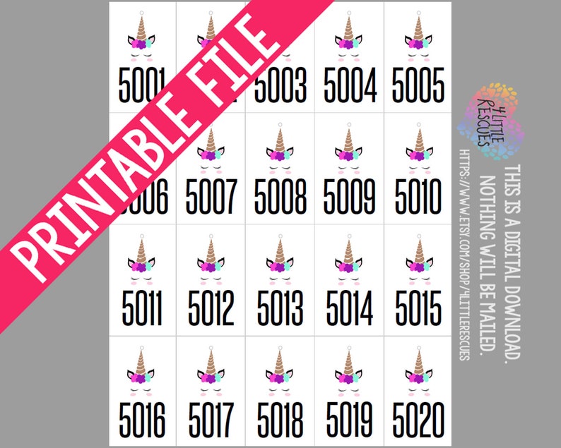 Printable: LLR Paparazzi Unicorn Facebook Live Sale Reverse &amp; Forward ...