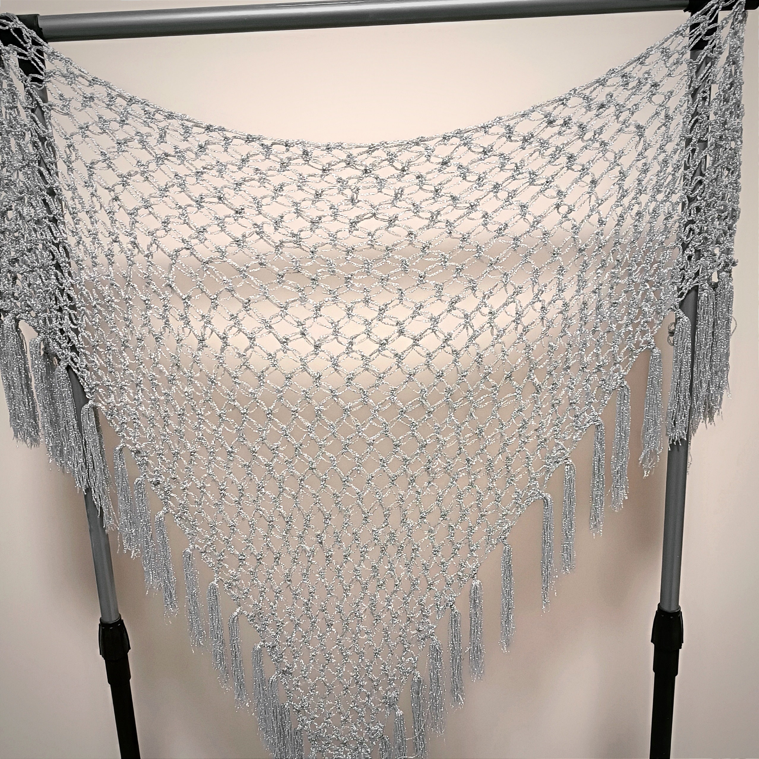 fish net shawl