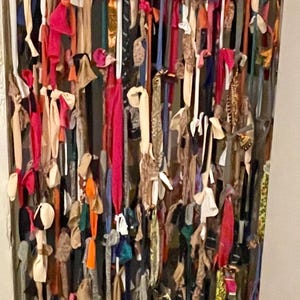 boho Gypsie rag curtains