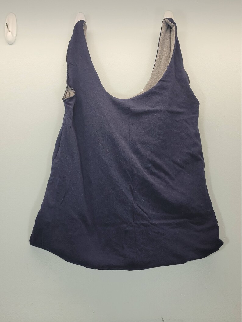 Upcycled Reversible T-Shirt BagEnglandUSAMedium