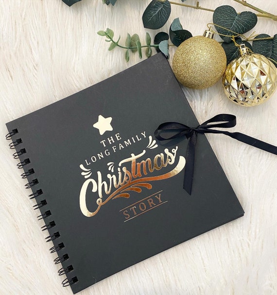 Family Christmas Memory Book to Make a Festive Keepsake for Years to Come 