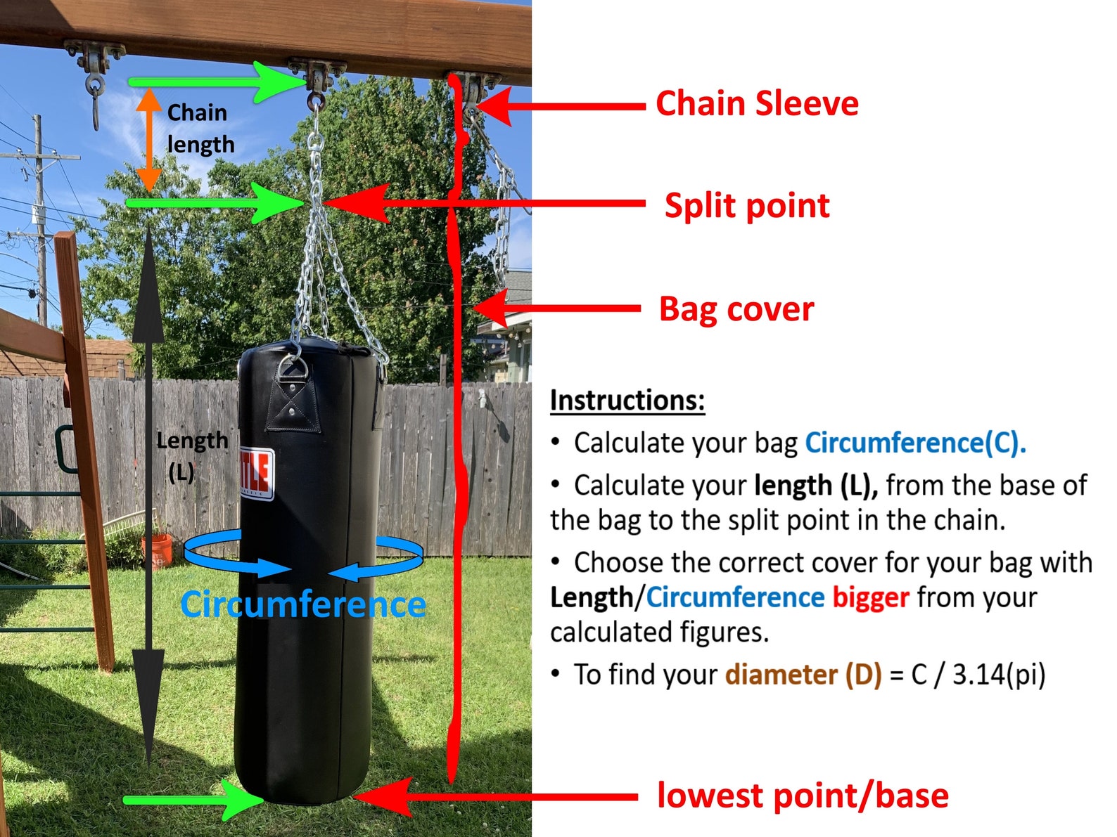 Punching bag cover waterproof outdoor/ indoor cover for Etsy