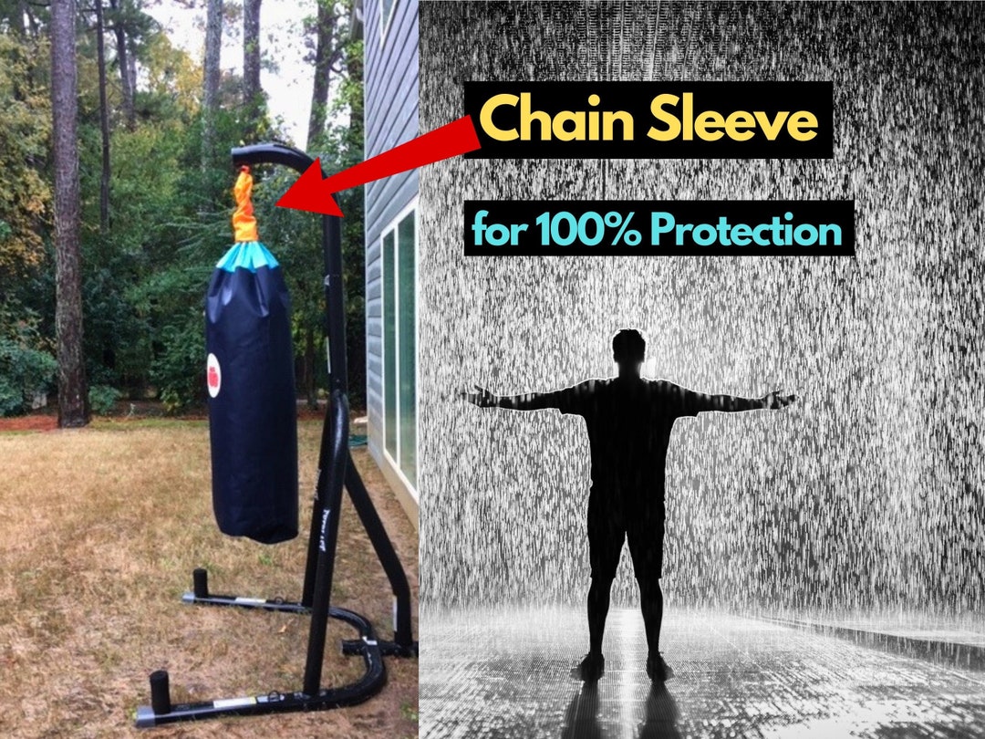 Punching Bag Chain Cover, Waterproof 100% Protection for Bag Left