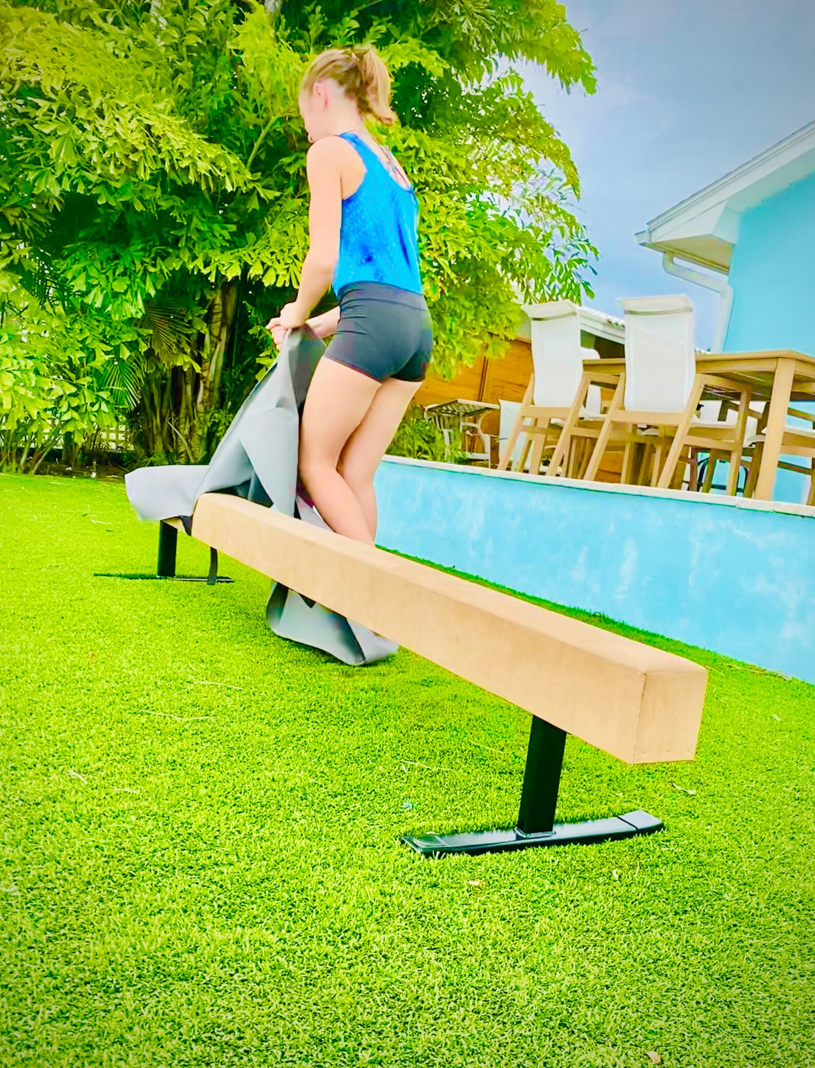 Custom Made Balance Beam Cover Made of High Quality Solid Etsy