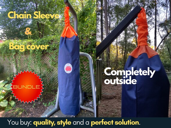Bundle Punching Bag Cover and Chain Sleeve Waterproof Outdoor
