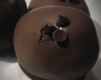 Chocolate Chip Cookie Dough Truffles- Edible Gifts -Anniversary Gift-Housewarming Gift- Birthday Gift-Custom gifts- custom favors