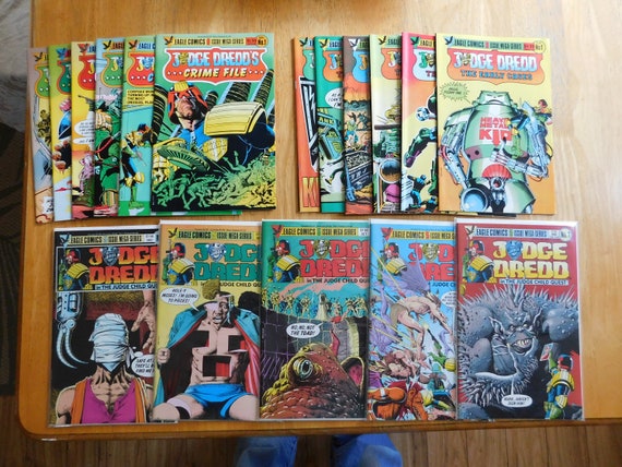 Judge Dredd Comic Book #1 Eagle Comics 1983 VERY FINE NEW UNREAD