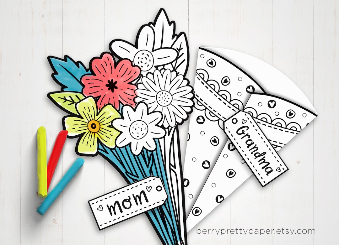 Printable Mothers Day Coloring Card Bouquet Card for Mom Fun Activity Coloring Flowers Card Craft Classroom for Mom or Grandma - Etsy printable-mothers-day-coloring-card-bouquet-card-for-mom-fun-activity-coloring-flowers-card-craft-classroom-for-mom-or-grandma-etsy