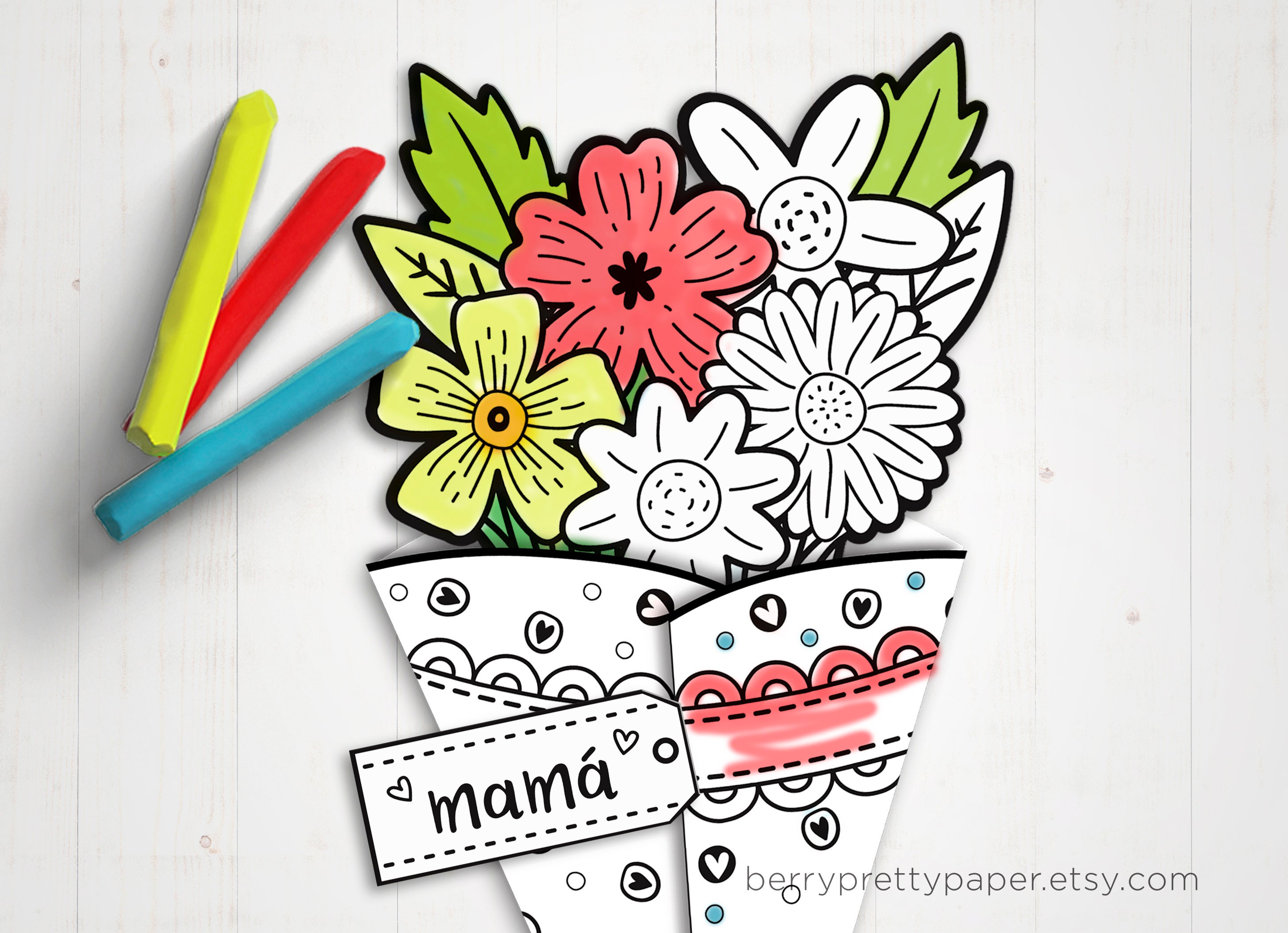 Printable mothers day cards in spanish printable cards